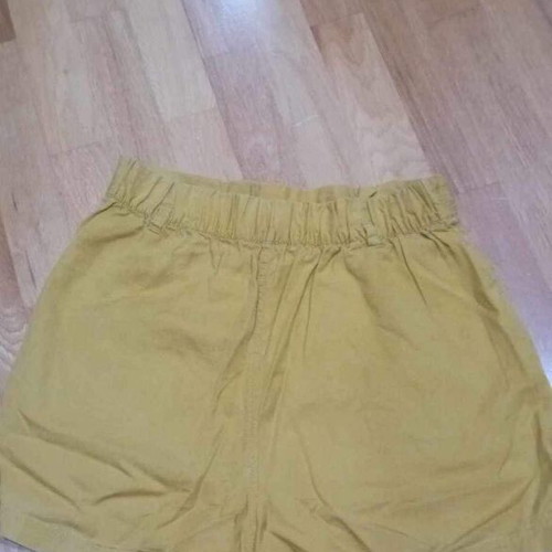 Women's shorts used, yellow, size 36