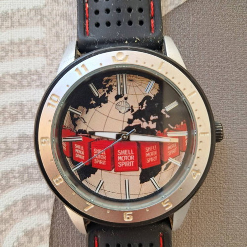 Ρολόι Shell μεταχειρισμένο, ανδρικό, με Japanese quartz movement