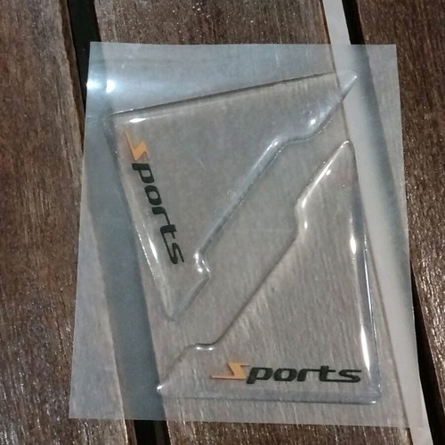 Vehicle protective sticker set new, Sports logo