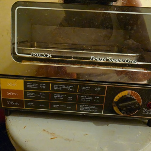 Mini oven from America with original Pyrex dish, made in USA