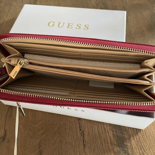 Guess wallet new, red