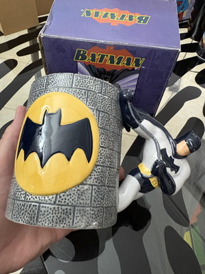 Batman κεραμική κούπα με φιγούρα #2703, ζωγραφισμένη στο χέρι