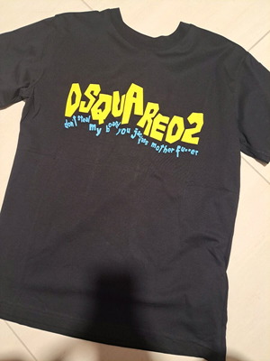 Dsquared2 men's T-shirt like new, black