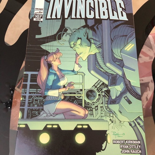 Invincible 107 new comic 1st Volcanikka Kirkman Ottley Image Comics
