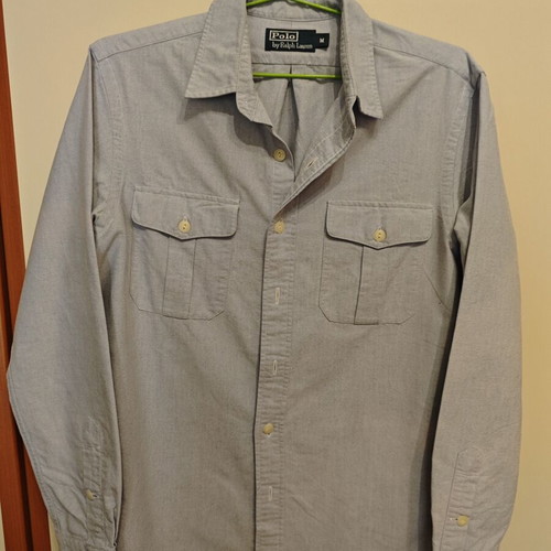 Ralph Lauren men's shirt medium blue like new
