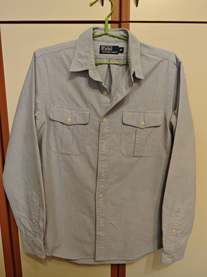 Ralph Lauren men's shirt medium blue like new