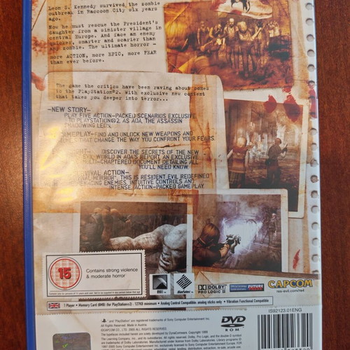 Resident Evil 4 PS2 PlayStation 2 game
