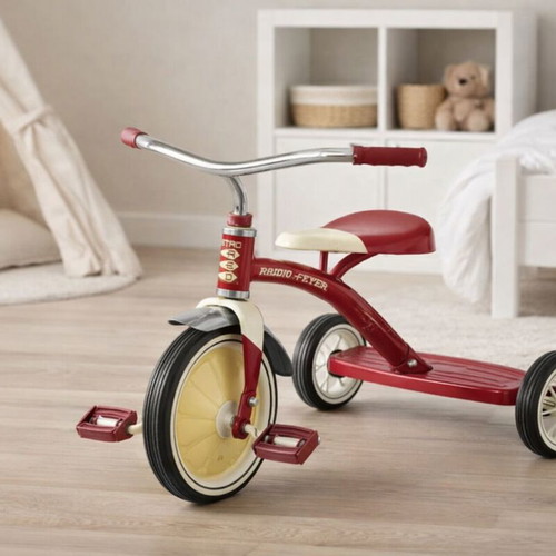 Radio Flyer Retro Red tricycle bike used, vintage design