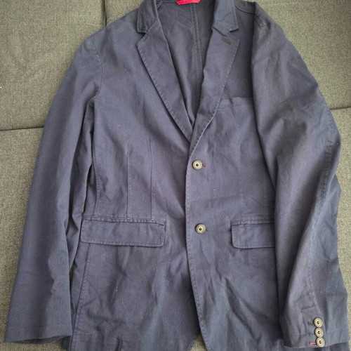 Gaudi Jeans original men's cotton jacket like new, size L, blue