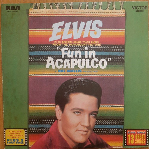 Elvis Presley Fun in Acapulco vinyl like new