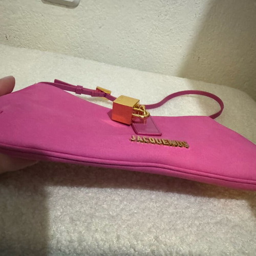 Jacquemus Pink Shoulder Bag New with Dustbag and Box