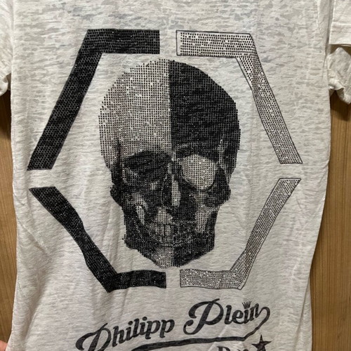 Philipp Plein men's t-shirt size M white new