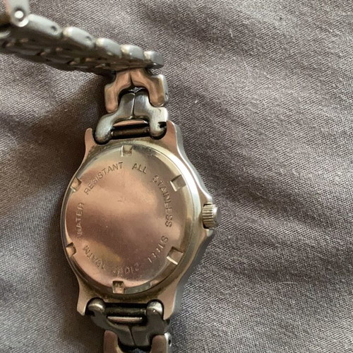 Rexstar vintage women's quartz watch used, stainless steel, 10ATM
