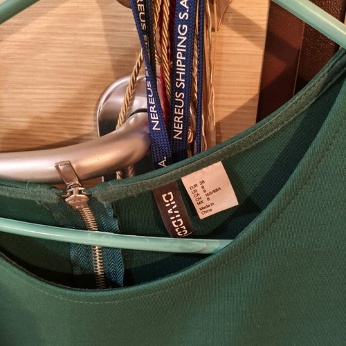 H&M Dress Green Size 38 Like New