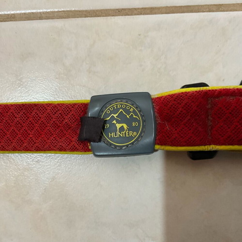 Outdoor Hunter Dog Collar like new, large size with tag ring