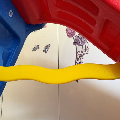 Little Tikes slide used, sturdy construction, folds for space saving