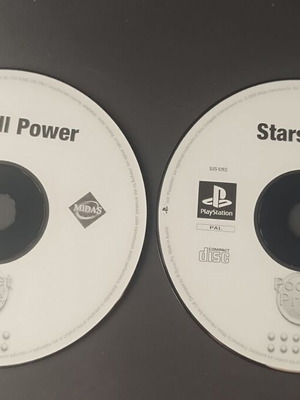 Sony PlayStation 1 παιχνίδια Pinball Power και Starsweep μεταχειρισμένα, πακέτο 2