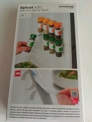 Innova Goods spice jar rack new, for 20 jars