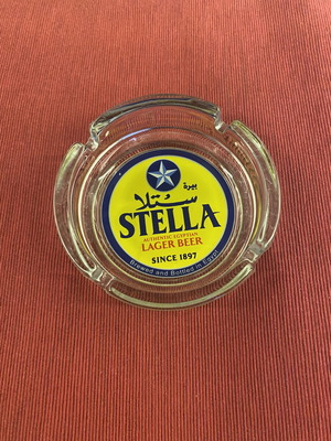 Stella Vintage Ashtray like new, Egyptian beer collectible