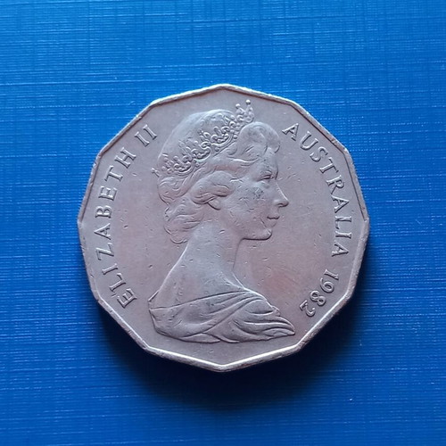 Australia 50 Cents 1982 commemorative coin like new