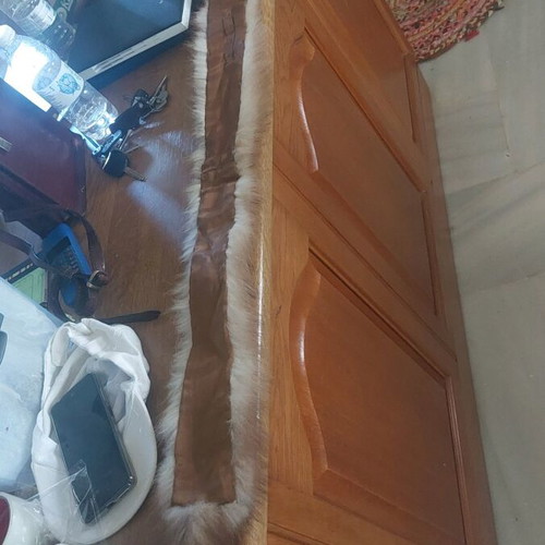 Real fur scarf like new