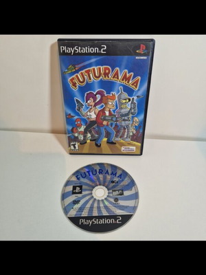 Futurama PlayStation 2 game like new, authentic CD