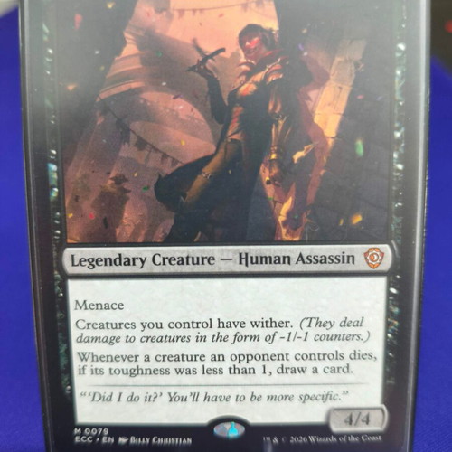Magic the Gathering Massacre Girl, Known Killer card like new