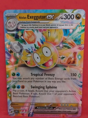 Alolan Exeggutor ex #133 Pokemon Surging Sparks new