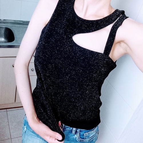 BSB Sleeveless Top Black like new, Size S