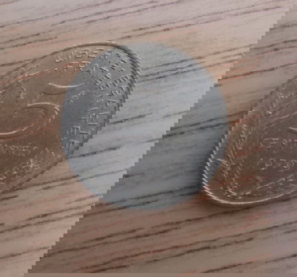 ΓΑΛΛΙΑ 5 centimes 1979