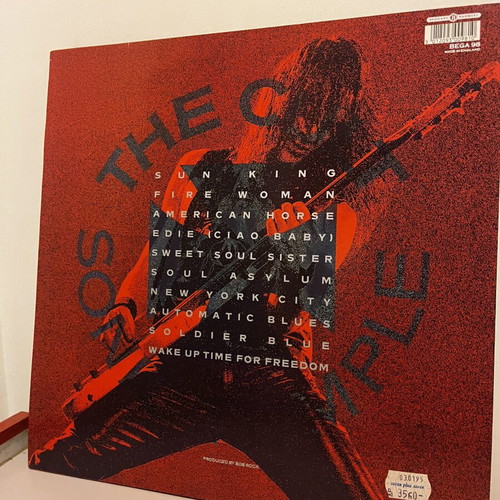 The Cult Sonic Temple LP like new, rock