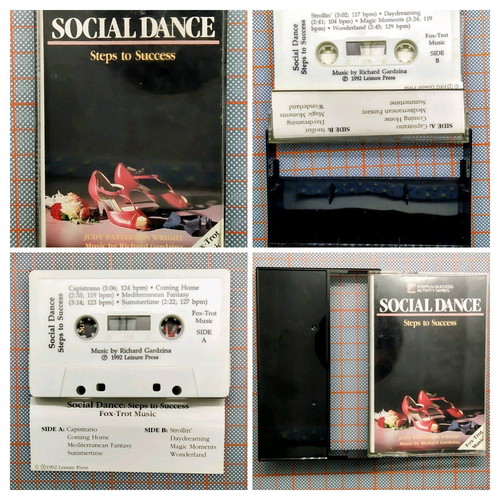 Social Dance: Steps to Success cassette tape used, 1992
