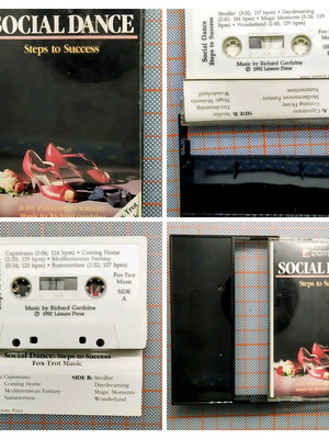 Social Dance: Steps to Success cassette tape used, 1992