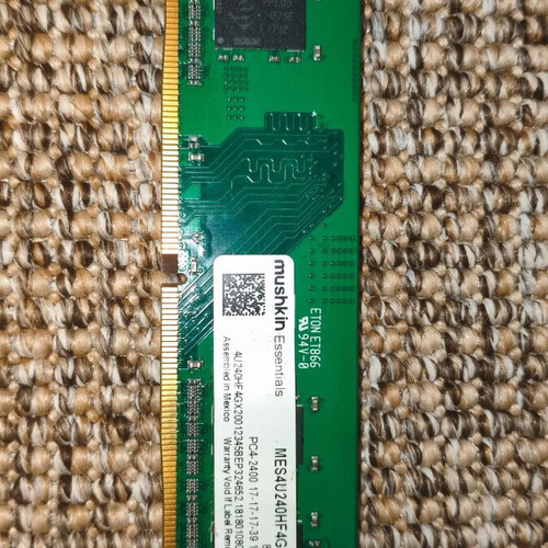 Mushkin Essentials 16GB (2x8GB) DDR4 2400MHz Dual Channel Kit RAM