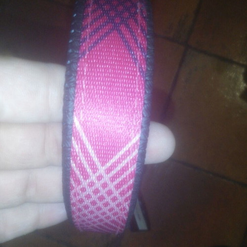 Glee dog collar pink large 25mmX61cm new