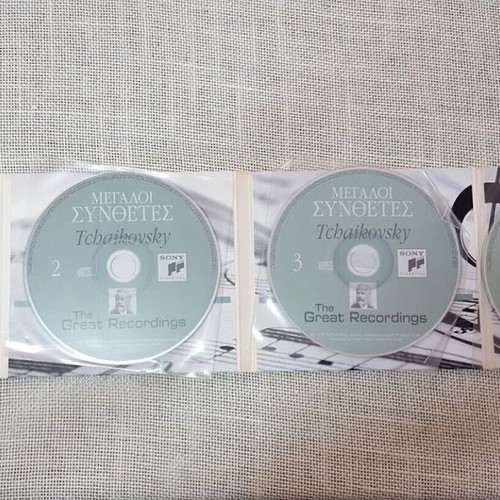 Tchaikovsky The Great Recordings 4XCD used, classical music