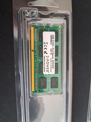 2-Power 4GB DDR3L SODIMM RAM για λάπτοπ