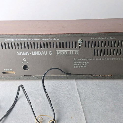 SABA Lindau G Vintage Wooden 4-Band Radio with FM, Phono and Internal Antenna Refurbished