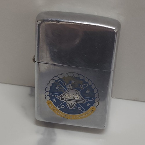 Collectible Zippo 1977 used with UUS Dwight D. Eisenhower CVN 69 emblem