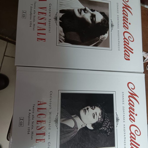 Maria Callas double CD pack new, classical music, 12 sets