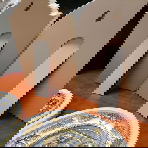 Ιερές εικόνες από τις Καρυές Αγίου Όρους καινούργιες, επάργυρες με τζάμι