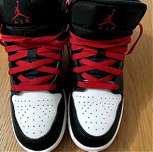 Αυθεντικό Nike  Jordan 1 red/white/black 38 Νούμερο