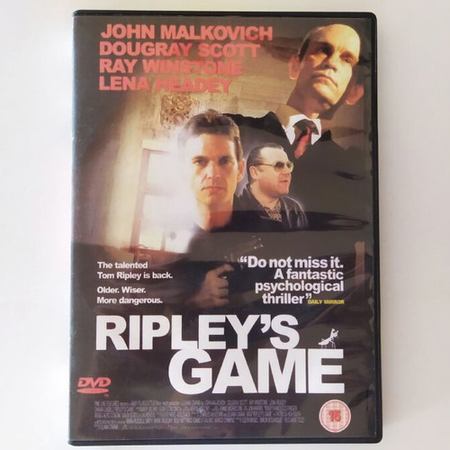 Ripley's Game DVD like new, thriller with subtitles