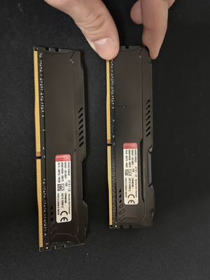 Ram DDR4, DDR3, DDR2, and DDR used modules