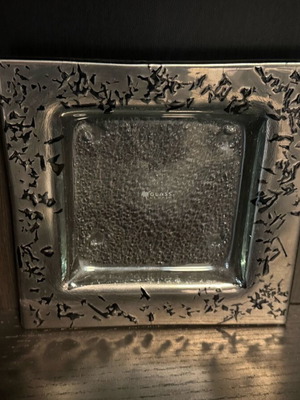Χειροποίητο γυάλινο τασάκι καινούργιο από Glass Studio