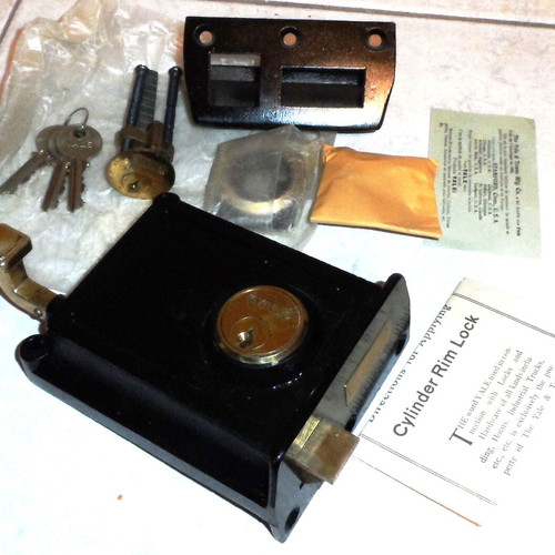 Yale vintage USA 1930-1940 lock new, rare American