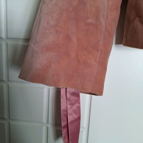 Lucille dusty pink short jacket like new, size L