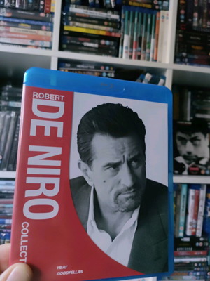 Robert De Niro Collection Blu-Ray Heat and Goodfellas like new, English subtitles