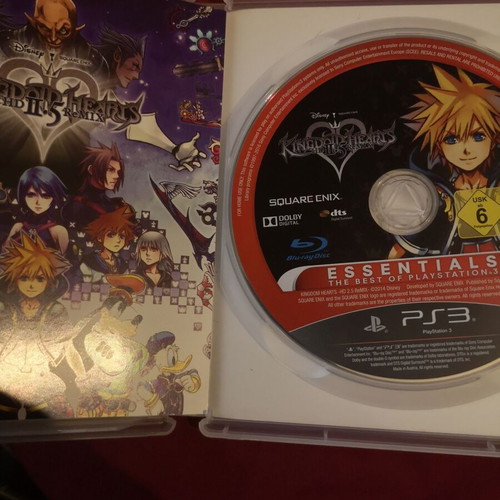 Kingdom Hearts HD 2.5 Remix Essentials PS3 like new