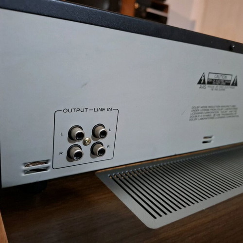 Teac W-485C double cassette deck used